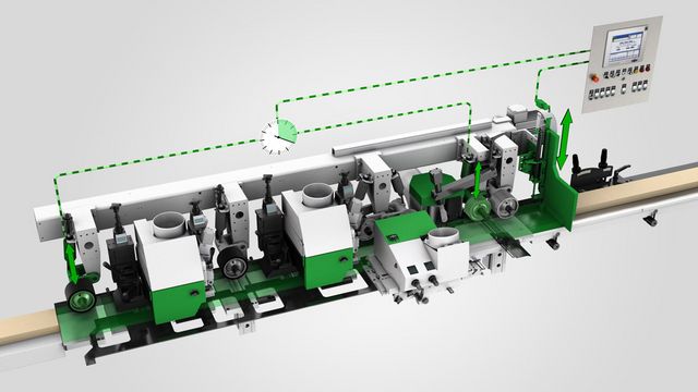 Моніторинг внутрішнього відділення верстату Powermat 1500